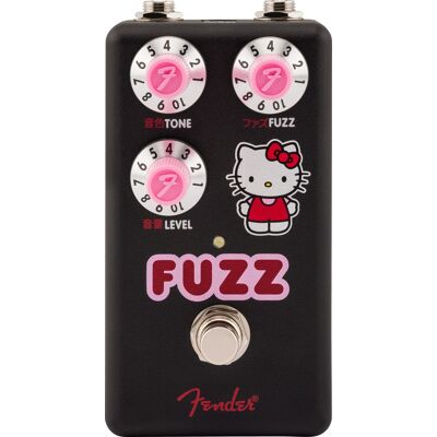 Fender Hello Kitty Black Fuzz Pedal Fender Hello Kitty Black Fuzz Pedal