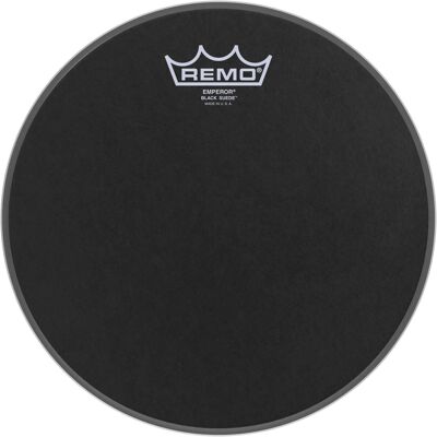 Remo 10" Emperor Black Suede Remo 10" Emperor Black Suede