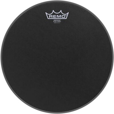 Remo 12" Emperor Black Suede Remo 12" Emperor Black Suede