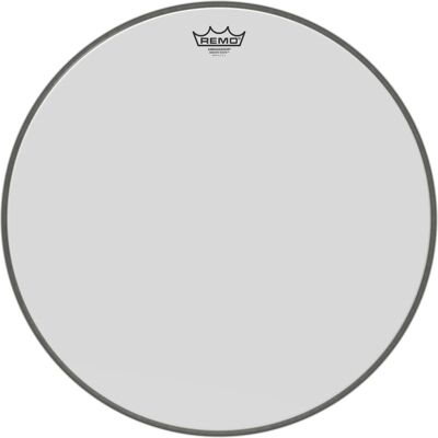 Remo 20" Ambassador Smooth White Remo 20" Ambassador Smooth White