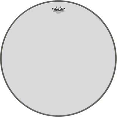 Remo 22" Ambassador Smooth White Remo 22" Ambassador Smooth White