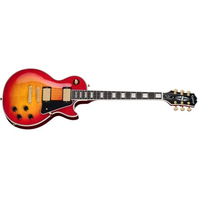 Epiphone Les Paul Custom Figured Heritage Cherry Sunburst Epiphone Les Paul Custom Figured Heritage Cherry Sunburst