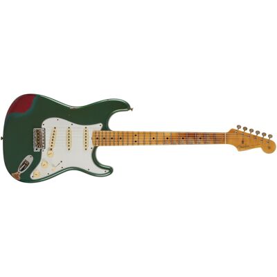 Fender Custom Shop Fat 64 Stratocaster Relic Aged Sherwood Green Metal Fender Custom Shop Fat 64 Stratocaster Relic Aged Sherwood Green Metal
