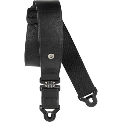 D'Addario Comfort Black Leather Auto Lock Swivel Strap D'Addario Comfort Black Leather Auto Lock Swivel Strap