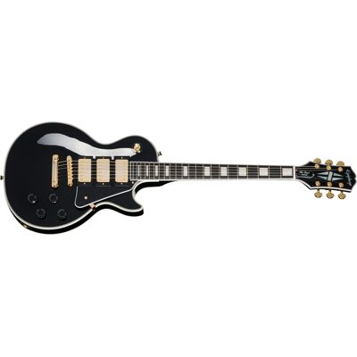 Epiphone Les Paul Custom 3PU Ebony Epiphone Les Paul Custom 3PU Ebony