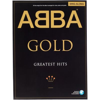 MS ABBA: Gold Greatest Hits Singalong PVG Book and Audio Online MS ABBA: Gold Greatest Hits Singalong PVG Book and Audio Online