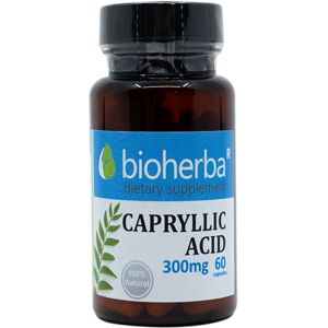 Bioherba Kyselina kaprylová 300 mg, 60 kapsúl Bioherba Kyselina kaprylová 300 mg, 60 kapsúl