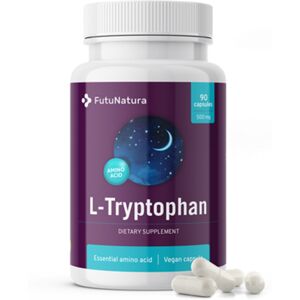 FutuNatura L-tryptofán 500 mg, 90 kapsúl FutuNatura L-tryptofán 500 mg, 90 kapsúl