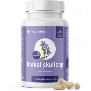 FutuNatura Šišak bajkalský - extrakt, 60 kapsúl FutuNatura Šišak bajkalský - extrakt, 60 kapsúl