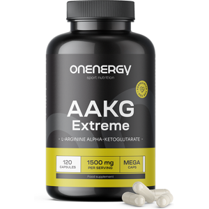 OnEnergy AAKG Extreme 1400 mg MEGA CAPS, 120 kapsúl OnEnergy AAKG Extreme 1400 mg MEGA CAPS, 120 kapsúl