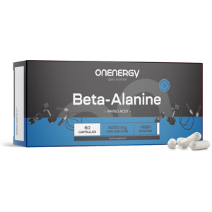 OnEnergy Beta-alanín 4000 mg, 60 kapsúl OnEnergy Beta-alanín 4000 mg, 60 kapsúl