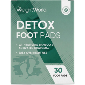 WeightWorld Detoxikačné náplasti na nohy, 30 náplastí WeightWorld Detoxikačné náplasti na nohy, 30 náplastí