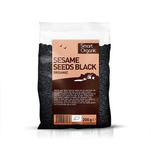 Smart Organic Sezamové semienka, čierne - BIO, 200 g