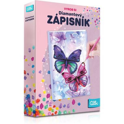 Vyrob si - Diamantový zápisník ALBI Vyrob si - Diamantový zápisník ALBI