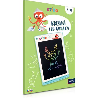 Kvído – Zelená kresliaca LCD tabuľka ALBI Kvído – Zelená kresliaca LCD tabuľka ALBI