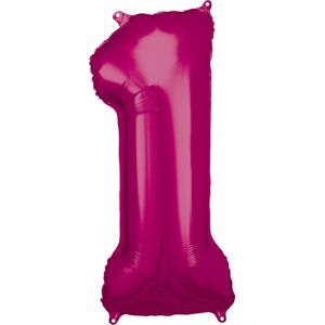 Fóliový balónik magenta č.1 ALBI Fóliový balónik magenta č.1 ALBI