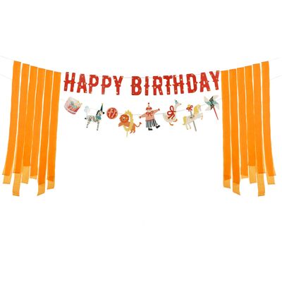 Banner Happy Birthday Cirkus ALBI Banner Happy Birthday Cirkus ALBI