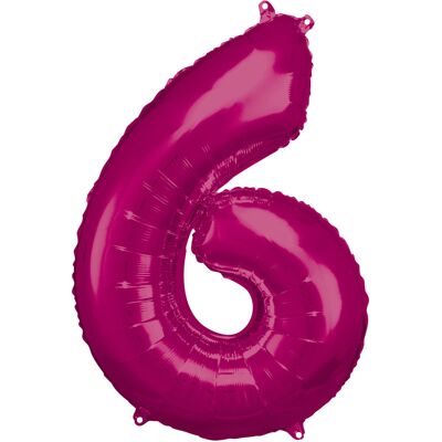 Fóliový balónik magenta č.6 ALBI Fóliový balónik magenta č.6 ALBI