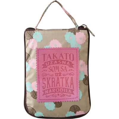 Skladacia taška - Takáto úžasná som sa narodila ALBI Skladacia taška - Takáto úžasná som sa narodila ALBI