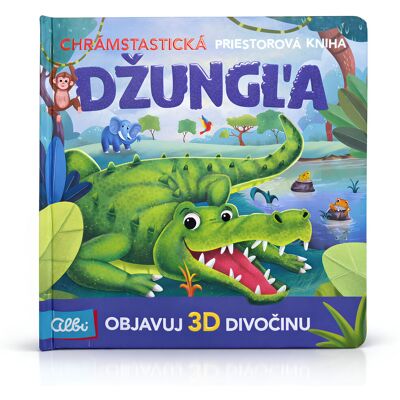Priestorová 3D kniha - Džungľa ALBI Priestorová 3D kniha - Džungľa ALBI