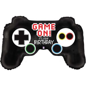 Fóliový balón Happy Birthday gamepad ALBI Fóliový balón Happy Birthday gamepad ALBI