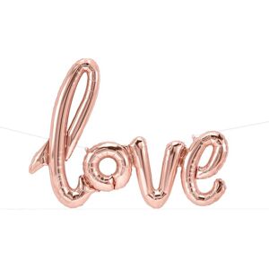 Balónik fóliový Love rose gold ALBI Balónik fóliový Love rose gold ALBI