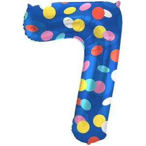 Balónik farebné bodky číslo 7 ALBI Balónik farebné bodky číslo 7 ALBI