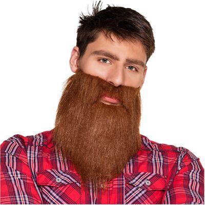 Fúzy hipster - hnedé ALBI Fúzy hipster - hnedé ALBI