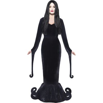 Kostým Morticia čierny veľ. S ALBI Kostým Morticia čierny veľ. S ALBI
