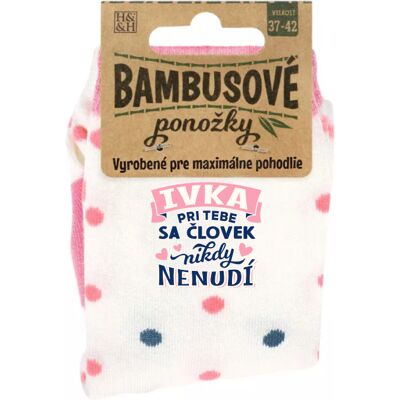 Bambusové ponožky - Ivka ALBI Bambusové ponožky - Ivka ALBI
