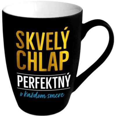 Zamatový hrnček Skvelý chlap ALBI Zamatový hrnček Skvelý chlap ALBI