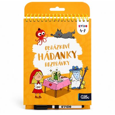 Kvído - Obrázkové hádanky - Rozprávky ALBI Kvído - Obrázkové hádanky - Rozprávky ALBI