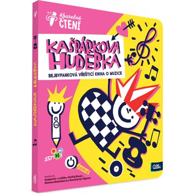 Kniha Kašpárkova hudebka CZ Kniha Kašpárkova hudebka CZ