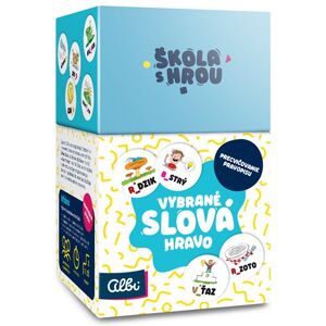 Škola s hrou - Vybrané slová hravo ALBI Škola s hrou - Vybrané slová hravo ALBI
