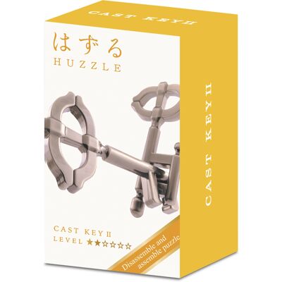 Mini Huzzle Cast - Key II silver 2/6 Eureka Mini Huzzle Cast - Key II silver 2/6 Eureka