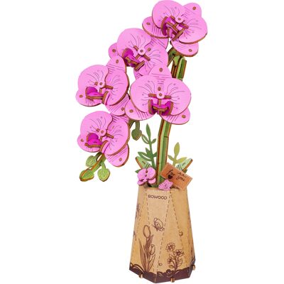 Drevený kvet - Orchidea Robotime Drevený kvet - Orchidea Robotime