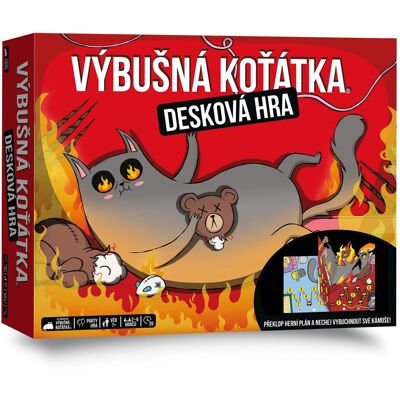 Výbušné mačiatka: Stolná hra Asmodée-Blackfire Výbušné mačiatka: Stolná hra Asmodée-Blackfire