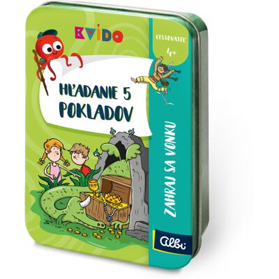 Kvído - Hľadanie 5 pokladov ALBI Kvído - Hľadanie 5 pokladov ALBI