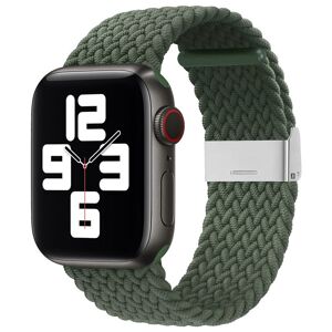 Hurtel Strap Fabric remienok pre Apple Watch 6 / 5 / 4 / 3 / 2 (44 mm / 42 mm) zelený
