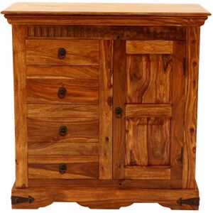LAKŠMI indickynabytok.sk Komoda Jali s úložným priestorom 90x90x45 z indického masívu palisander LAKŠMI indickynabytok.sk Komoda Jali s úložným priestorom 90x90x45 z indického masívu palisander