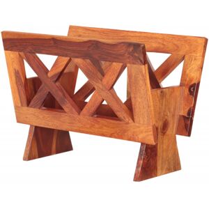 LAKŠMI indickynabytok.sk Stojan na noviny Kali 45x35x30 indický masív palisander LAKŠMI indickynabytok.sk Stojan na noviny Kali 45x35x30 indický masív palisander