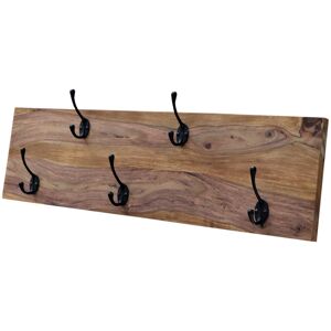 LAKŠMI indickynabytok.sk Vešiak Rami s 5 háčikmi 90x25x2,5 indický masív palisander LAKŠMI indickynabytok.sk Vešiak Rami s 5 háčikmi 90x25x2,5 indický masív palisander