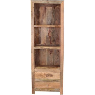 LAKŠMI indickynabytok.sk Knižnica Hina 60x180x35 z mangového dreva LAKŠMI indickynabytok.sk Knižnica Hina 60x180x35 z mangového dreva