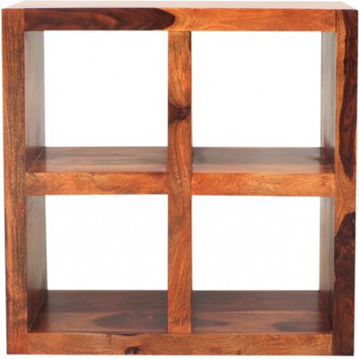 LAKŠMI indickynabytok.sk Knižnica Gani 90x90x35 z indického masívu palisander LAKŠMI indickynabytok.sk Knižnica Gani 90x90x35 z indického masívu palisander