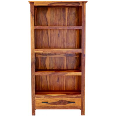 LAKŠMI indickynabytok.sk Knižnica Rami 90x180x35 indický masív palisander LAKŠMI indickynabytok.sk Knižnica Rami 90x180x35 indický masív palisander