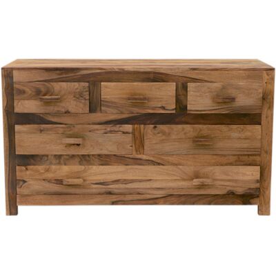 LAKŠMI indickynabytok.sk Komoda Kali 140x80x45 indický masív palisander LAKŠMI indickynabytok.sk Komoda Kali 140x80x45 indický masív palisander