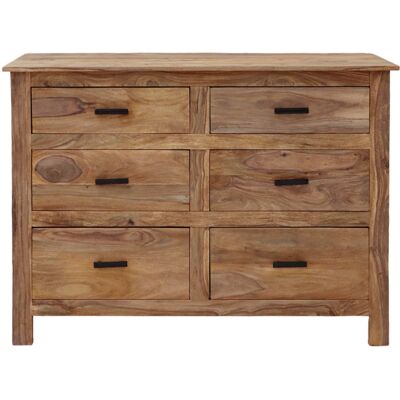 LAKŠMI indickynabytok.sk Komoda Rami 120x90x45 indický masív palisander LAKŠMI indickynabytok.sk Komoda Rami 120x90x45 indický masív palisander