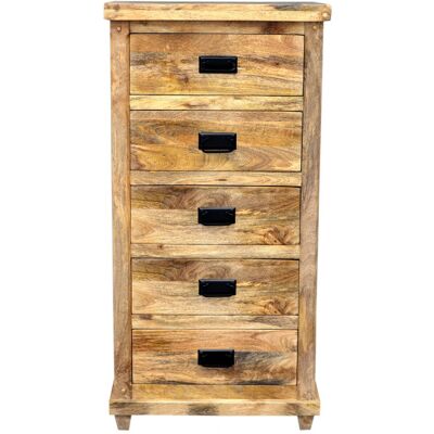 LAKŠMI indickynabytok.sk Komoda Devi 60x120x45 indický masív mango LAKŠMI indickynabytok.sk Komoda Devi 60x120x45 indický masív mango