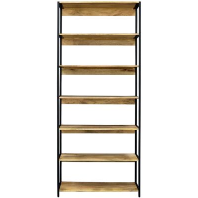 LAKŠMI indickynabytok.sk Knižnica Gita 90x213x35 indický masív mango LAKŠMI indickynabytok.sk Knižnica Gita 90x213x35 indický masív mango