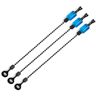 Trakker kompletný bobbin clinga dumpy kit 3 ks - blue